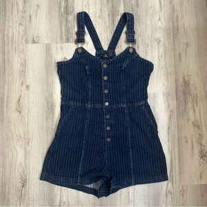Volcom Girls Denim Overalls Size L/14